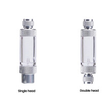 3-Teiliges Set CO2-Blasenmessgerät für Aquarien, Visueller Blasenrekorder, CO2-Regler für Aquarien, Generatorzubehör B