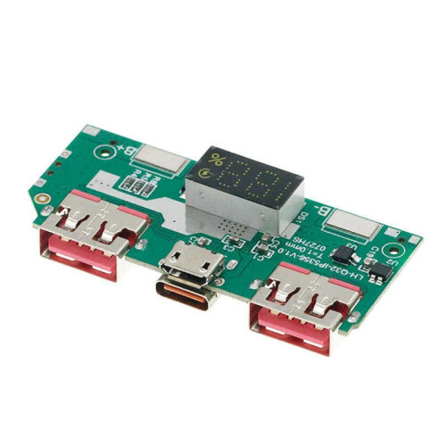 5V 3A Lithium Battery Digital Display Fast Charging Module IP5356 Power Bank Module for DIY Charging Board