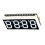 0.56inch 4-Bit 7 Segment LED Display Module with Clock HT16K33 Chip for Digital Clock Countdown Timer A 4