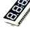 0.56inch 4-Bit 7 Segment LED Display Module with Clock HT16K33 Chip for Digital Clock Countdown Timer A 5