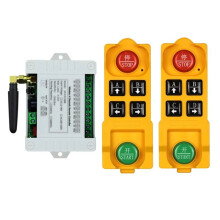 Transmissor de Rádio RF À Prova D'Água de 4 Canais com Controle Remoto Sem Fio DC12V-36V para Interruptor de Luz LED, Saída de Relé e Receptor de