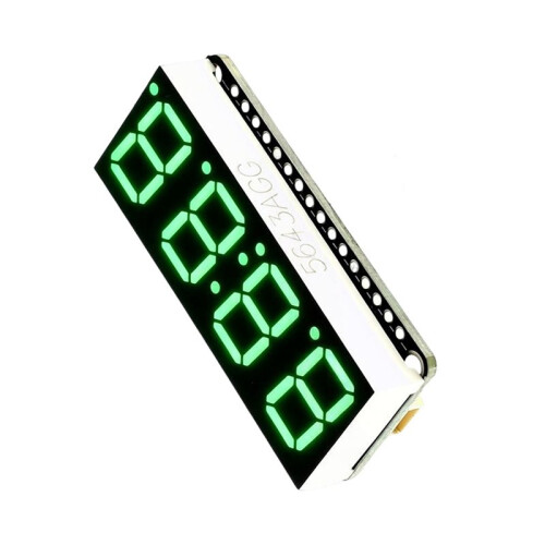 0.56inch 4-Bit 7 Segment LED Display Module with Clock HT16K33 Driver Chip for Digital Clock Countdown Timer C