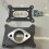 Carburetor Adapter 2044 Engine Intake Conversion Flange Adapter Plate Aluminum Performance Carburetor Adapter 7