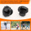 Toe Plugs for Dance Plugs for Roller Skates,5/8" Imperial Thread Toe Stop Replacements,Roller Skating,Most Skate Plates 6