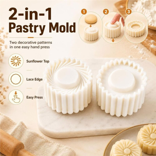 Dual-Use Pineapple Tart Mold - Easy Fruit Jam Cookie Cutter for Home Baking & Dessert Creation 1