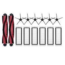 Kompatibel mit für Q5 / Q5 Ersatzteile Zubehör Hauptseitenbürste HEPA-Filter Set mit 14 Teilen