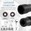 5Pcs Damaged Nut Extractor Set Broken Bolt and Nut Remover 17/19/21/22mm Screw Extractor Socket Wheel Nut Removal Tool 3