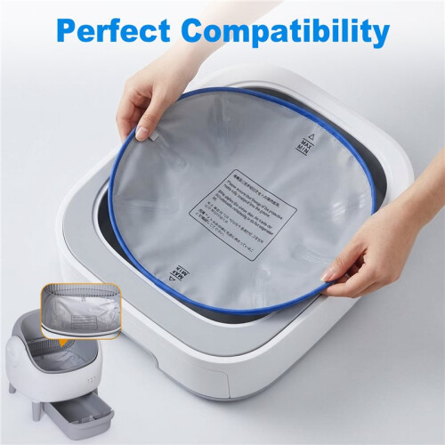 Automatic Self-Cleaning Litter Box Replacement Base Mat Pad Waterproof, Leakproof Non-Slip Liner Accessories 2