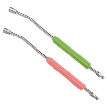 Lot de 2 Rallonges pour Nettoyeur Haute Pression en Acier Inoxydable - Rallonge de Nettoyage Automobile avec Connecteurs