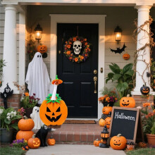 Déguisement D'Oie Festif pour Halloween - Décoration de Jardin Toutes Saisons, Art de Pelouse pour Cour et Patio