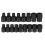 17PCS 1/2" 3/8" Drive E Torx Star Socket Set Impact E Type Torx Bit Socket Wrench Set Mechanical Tools for Torque Wrench 2