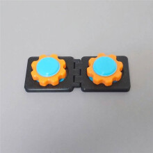 Universal Dual Monitor Alignment Clip Tool-Free Screen Connector Zero- Fixer Bracket Double-Sided Adhesive Mount