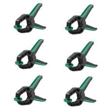 6pc 6 Inch Heavy Duty Spring Clamps for Woodworking, Crafts, Backdrop Stand, Photography, Balloon Arch Paper & Tarpaulin
