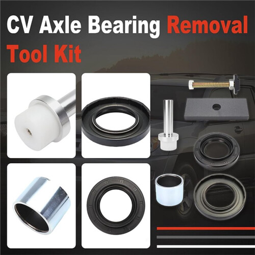 CV Axle Bearing Removal Tool Kit for  4Runner Tacoma  2003-2018,8" Front Differential Needle Bearing Puller 2
