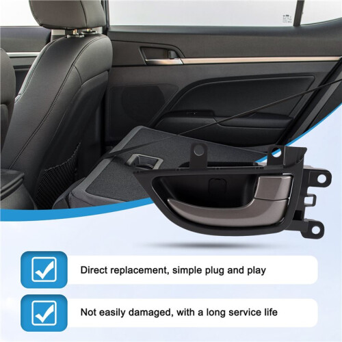 Poignée de Porte Intérieure Arrière Droite pour   2011-2016 (Référence 83620-3X110) 2