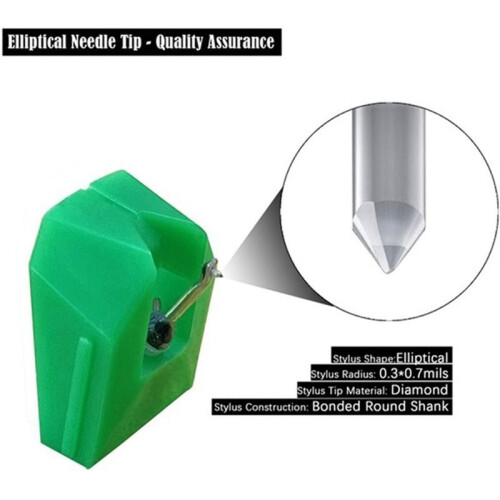 2 Pack AT-VMN95E VM95E Replacement Stylus Record Player Needle Replacement Turntables Part