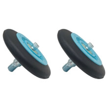 Kit de 2 Rouleaux de Séchage DC97-16782A - Compatible avec les Modèles pour DV45H7000EW/A2, DV42H5200EP/A3 et DV48H7400EW/A2