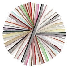 48 Pcs Book Binding Headbands Endbands, 11.8 X 0.5in Long, 24 Colors Polyester Material, Easy Bookbinding, Book Repair