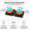 Universal Dual Monitor Alignment Clip Tool-Free Screen Connector Zero- Fixer Bracket Double-Sided Adhesive Mount 5