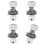 4PCS Industrial Sewing Machine Thread Clamp Assembly Metal Tension Regulator for Old Machines 7