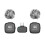 Wireless Clip- Microphone Wireless Lavalier Microphone MIC3  Noise Reduction for Phone Vlog Live Streaming 1
