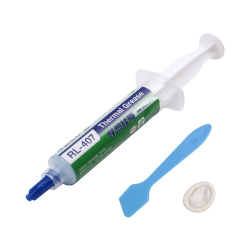 2X RELIFE RL-407 Thermal Silica CPU Cooling Paste CPU Electronic Components Cooling General Thermal Silicone Paste 2