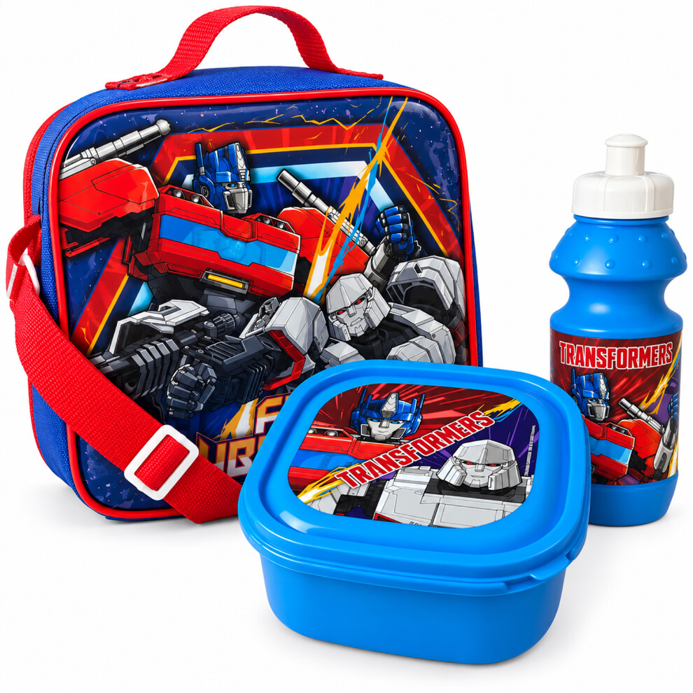 Transformers Transformer One Insulated 3-Piece Lunch Bag Set