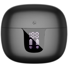 Écouteurs intra-auriculaires sans fil True Wireless, traduction IA, noirs