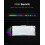 GravaStar Mercury,K1 75% Wireless Keyboard, Aluminum, Linear, RGB (White) 4