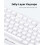 GravaStar Mercury,K1 75% Wireless Keyboard, Aluminum, Linear, RGB (White) 5