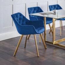 Set Of 2 Lorenzo Dining Chairs - Blue
