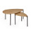 Lorette Oak Effect Nest of 2 Coffee Tables 3