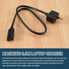 65W 15V/4a Netzadapter Magnet 2, Laptop-Ladegerät für Surface BOOK 2/3, für Surface Laptop 3, für Surface Pro X/7/6 (US-Stecker)
