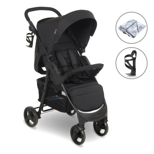 My Babiie MB30 Plus Pushchair - Black 1