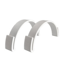 Hat Bill Bender, Hat Brim Bender, Hat Curving Band Brim Shaper for Caps, Comes with Hat Sizing Reducer Tape White 2Pcs