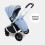 My Babiie MB450 Pushchair - Steel Blue 7