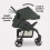 My Babiie MB30 Plus Pushchair - Forest Green 4