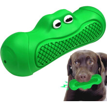 Dog Toy Car (Green), Indestructible Rubber Dog Toy, Squeaky Dog Toys Sturdy Interactive Dog Toy for Aggressive Chewers Small and Large Dogs