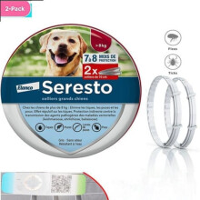 Flea and Tick Collars for Large Dogs - Over 8kg - 2 Collars (Upgrade with Anti-Counterfeit Logo), Pet Supplies, Gift for Dog Owners