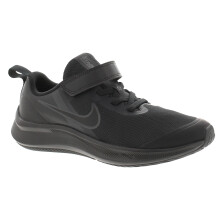 (Black, 1 (Adults')) Nike Junior Boys Trainers Star Runner 3 Psv Touch Fastening black UK Size