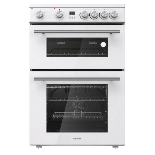 Hisense Hisense 60cm Electric Cooker - White HDE3211BWUK