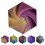 (Colorful,82mm)Hexagonal Decompression Toy With Modern Design For Adults Relief Anxiety 5