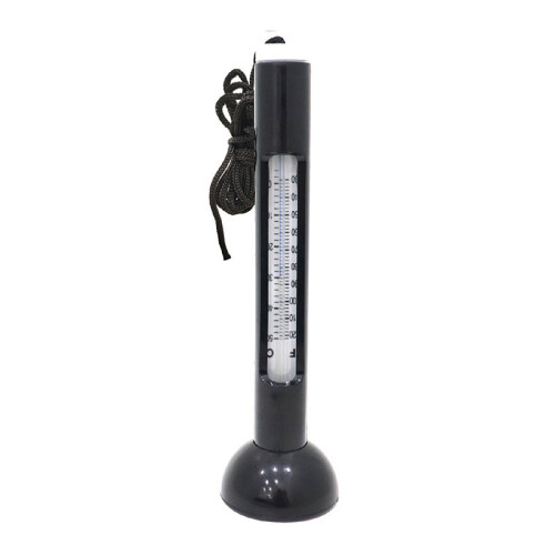 (Black)Floating Pool Thermometer With String For Outdoor Indoor Swimming Pools Temperature Water