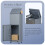 Birchtree BIRCHTREE Metal Parcel Delivery Box 50L Outdoor Lockable Post Drop Box Grey 6
