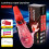 (Red)Fionda Led Night Glow con funzione di rinculo per gioco cosplay e 1