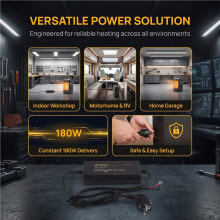 220V to 12V AC/ Parking Heater Adapter Parking Heater Accessories for 5-8 KW Air Heater EU Plug