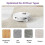 Side Brushes Replacement for  Qrevo Curv 2 Flow Vacuum Cleaner, -Sweeping Corner Brushes 4