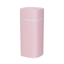 Humidificateur Portable USB à Double Pulvérisation, Diffuseur D'Huiles Essentielles Silencieux de 600 Ml pour la Maison et la Voiture B