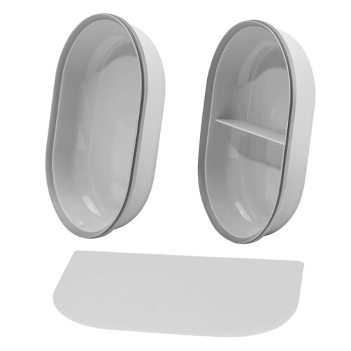 Replacement Mat & Bowl Set for Automatic Microchip Pet Feeder & Connect Keep Food Fresh Protect Cat Feeder