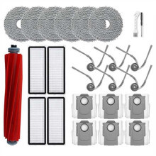 25 Stuks Accessoires voor Qrevo L / QR 798 / QR 598 / QV 35A Robotstofzuiger